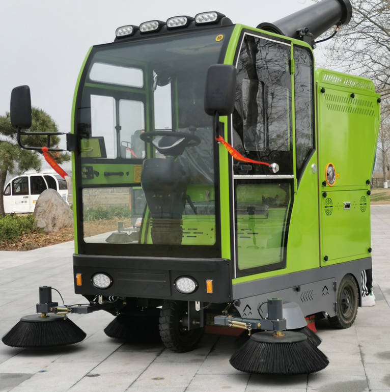 宁河道路清洁广泛应用电动环卫清扫车